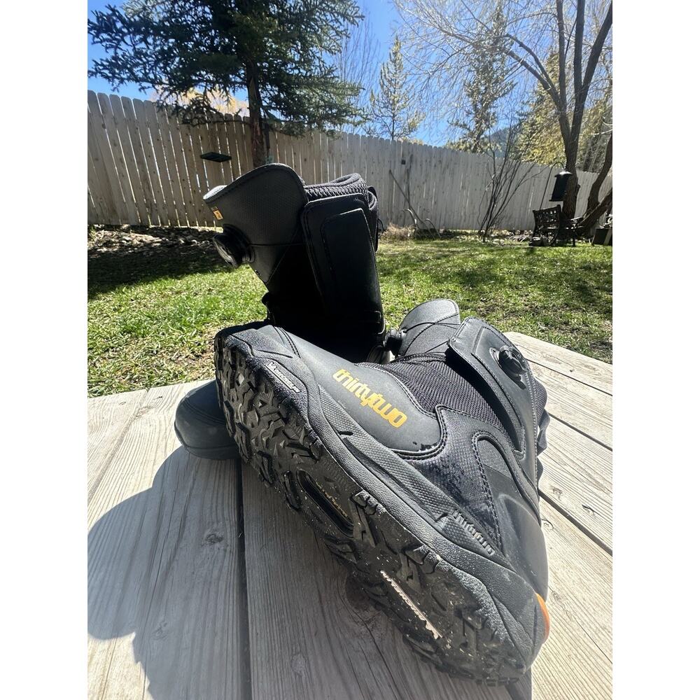 Men's Black Outdoor Snow Boots